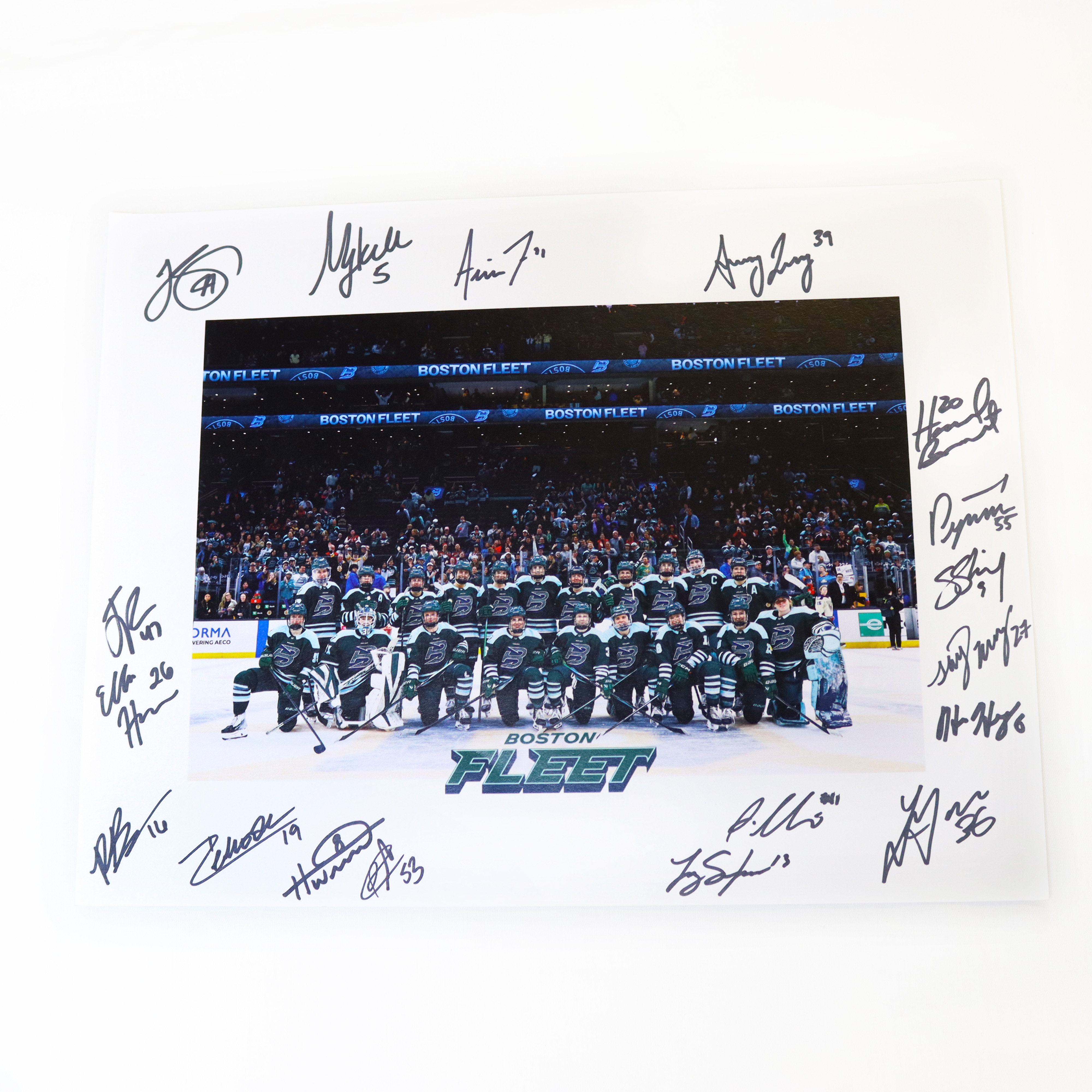 Boston Fleet Team Photograph